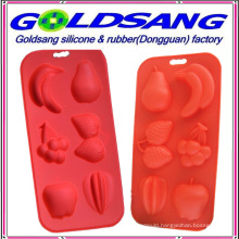 Silicone Ice Tray Ice Mold in Kinds of Fruits Shape